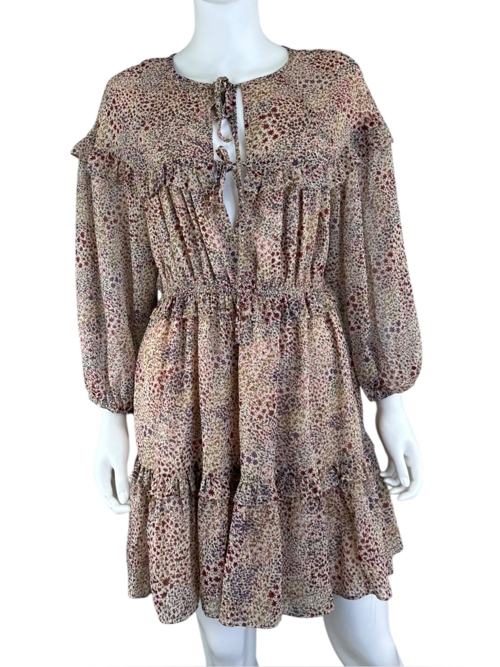 Buddy Love Floral Mini Dress Size M